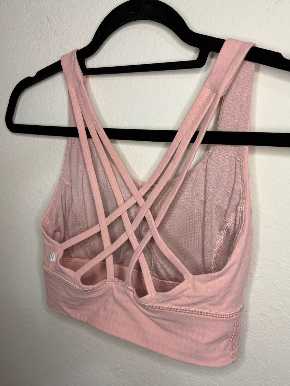 Lululemon Pink Free to Be Elevated Strappy Sports Bra size 4 - Picture 9 of 9